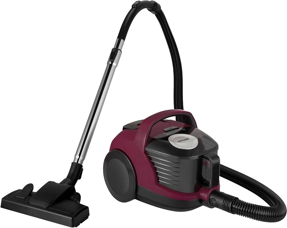 Stofzuiger - Schoonmaker - Huis Reinigen - Stofvrije technologie - 1.8 liter inhoud - Bessen Zwart