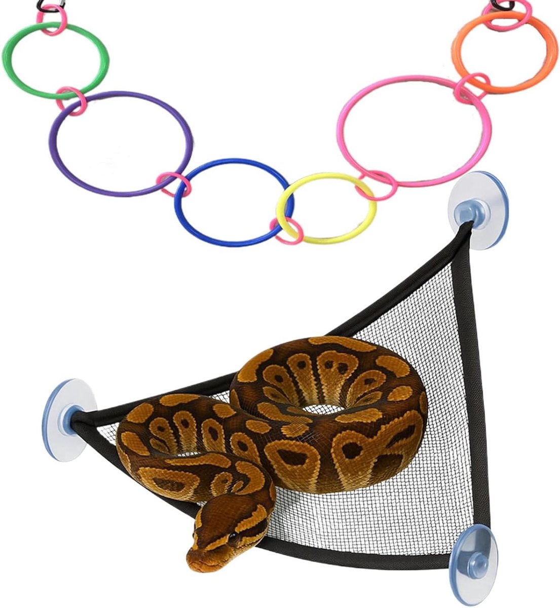 Reptielen Klimspeelgoed - Terrarium Accessoires - Habitat Verrijking - Interactieve Speelomgeving - 4x20x4 cm - Zesde Ringweg
