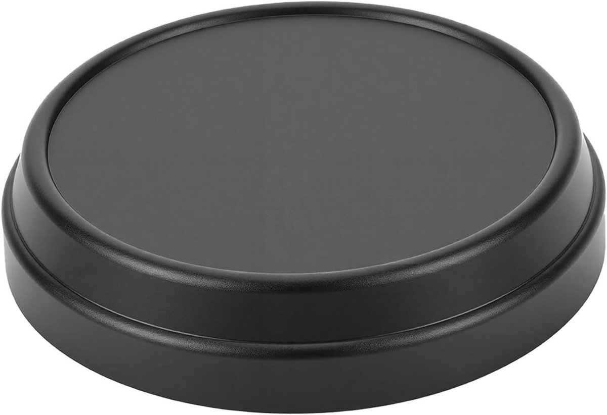 Lensdop - Camera bescherming - Lens beschermen - Aluminiumlegering - 7 x 6 x 2 cm - Zwart