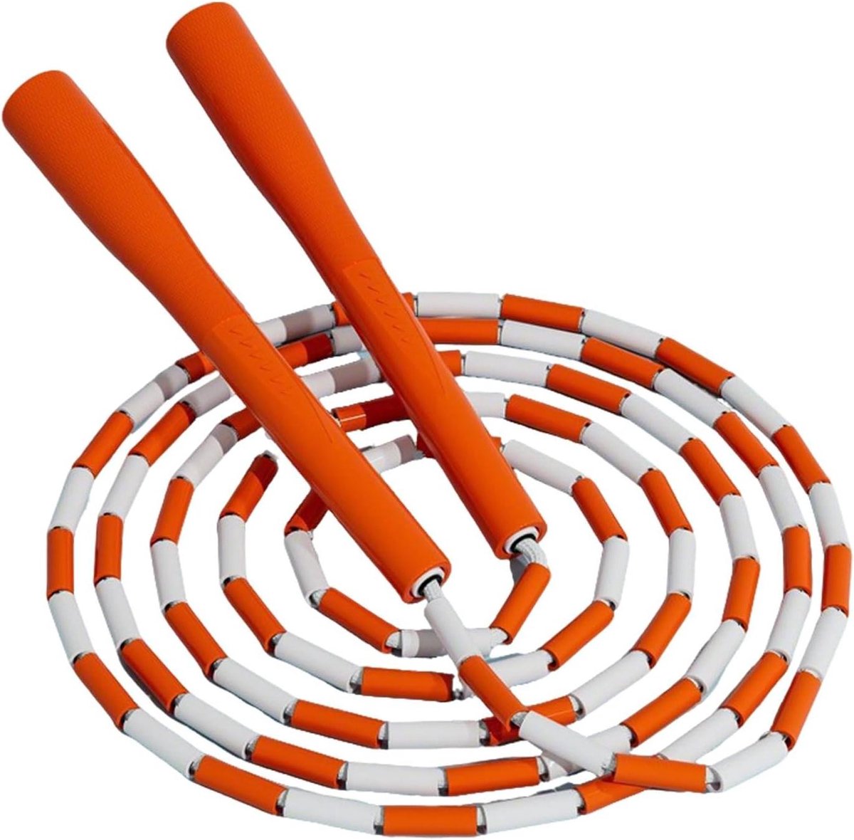 Springtouw - Fitness touw - Cardio training - Verstelbaar en duurzaam - 280 cm lengte - Oranje