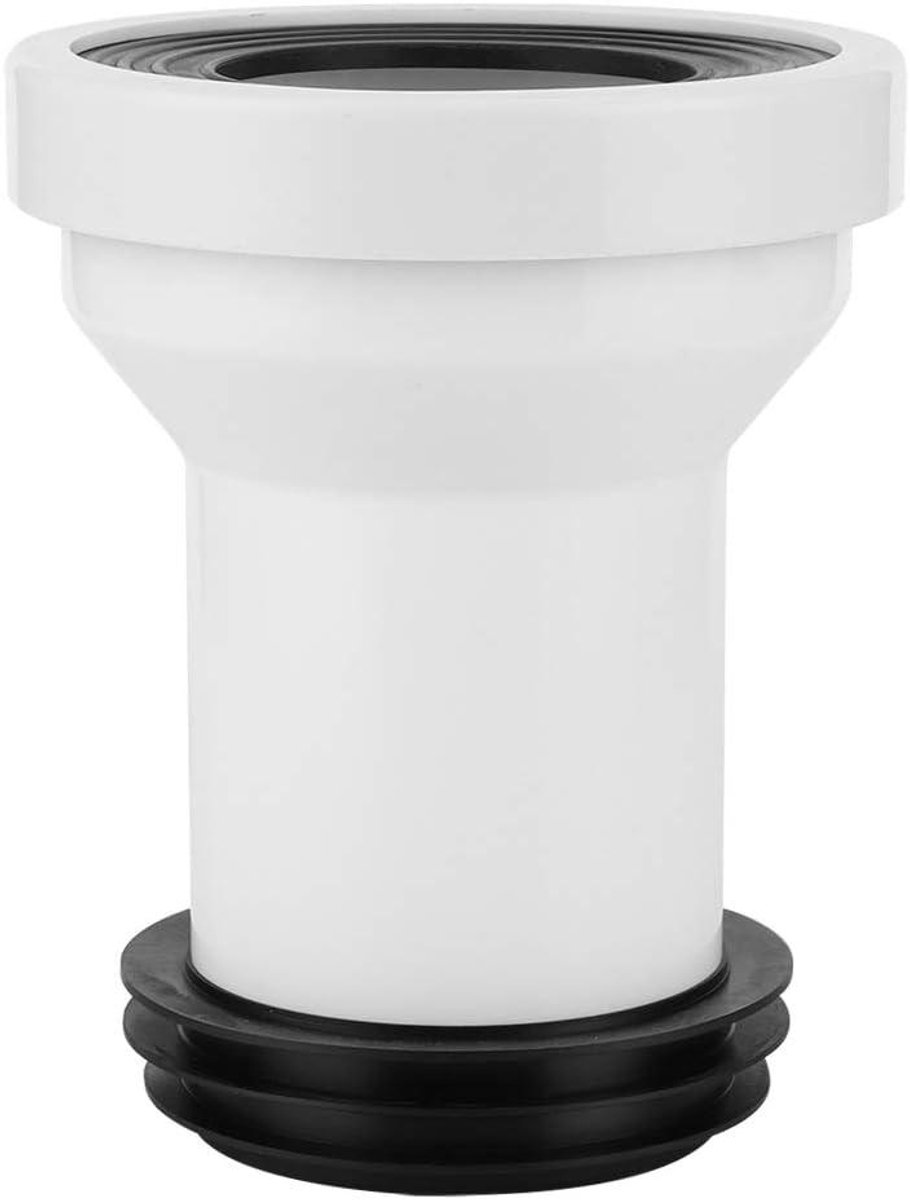 Toilet Verbinding Adapter - Afvoer Koppeling - Lekvrije Aansluiting - Efficiënt Ontwerp - 19 x 15 x 15 cm - Grijs