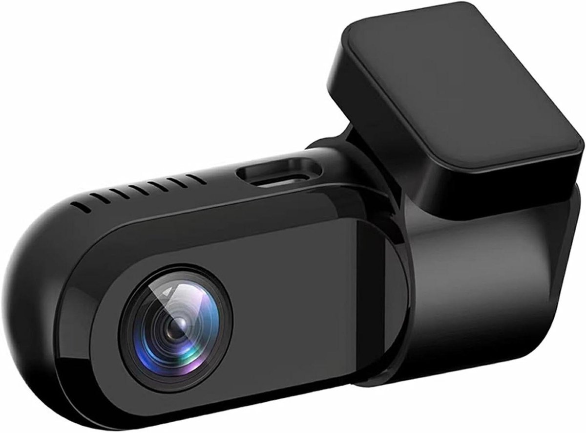 Stijlvolle Dashcam - HD Recorder - Veilig Rijden - Draaibare Beugel - 360 Graden - Zwart