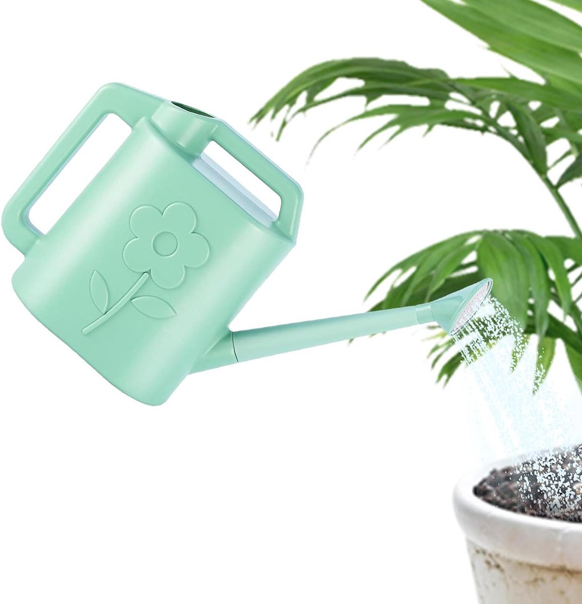 Tuinsproeier Irrigatie - Bloemenspuit Waterreservoir - Planten Verzorgen - Verstelbaar Mondstuk - 7.5 Liter - Groen