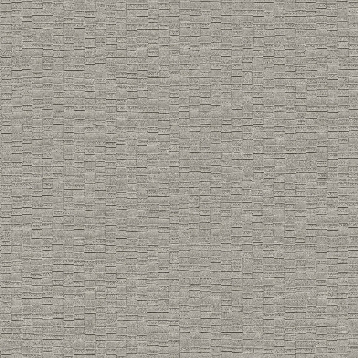 Structuur behang Profhome LC522305-DI vliesbehang hardvinyl warmdruk in reliëf gestempeld uni en metallic effect platina platinagrijs parelmoer-muisgrijs 5,33 m2