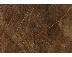 Vliegenbindveren - Natuurlijke veren - Vliegvismateriaal - Handmatig geselecteerd - 1 gram - Bruin