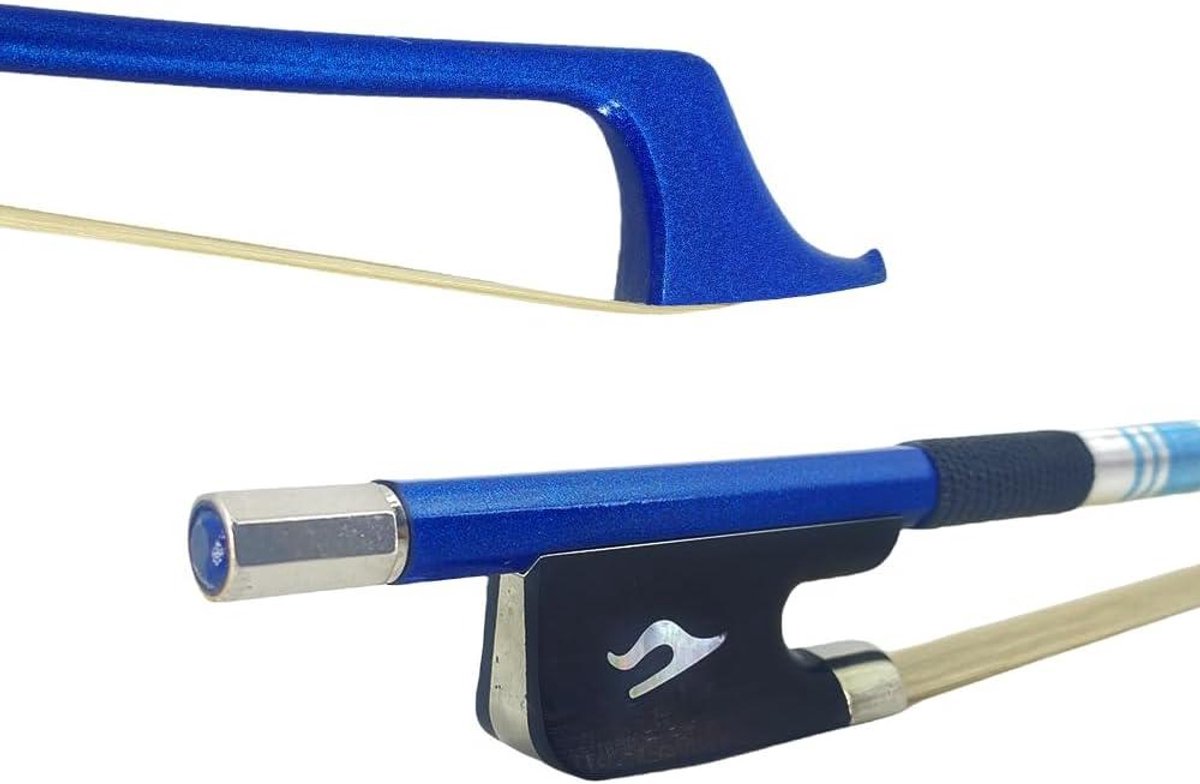 Cello Strijkstok - 4/4 Strijkstok - Muziek Maken - Carbon Fiber - 77 cm - Blauw