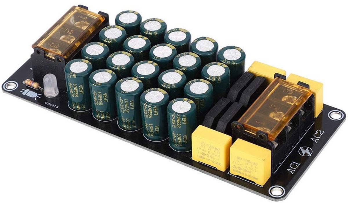 Store_7 - Gelijkrichter - Audiocomponentversterker - 1200W Vermogen - Compact formaat - Rectificatiefiltratie - Geschikt voor diverse toepassingen ...