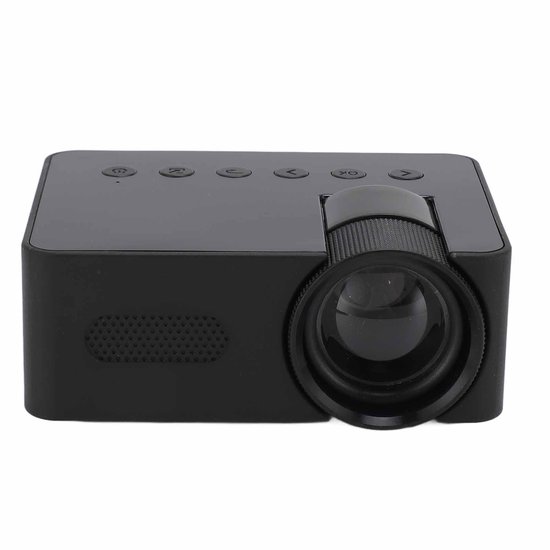 Miniprojector draagbaar compact 320×180 resolutie USB Type-C film projector thuisbioscoop multifunctioneel