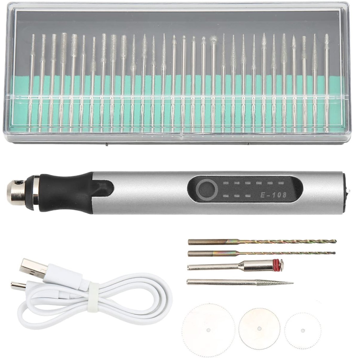Dailygoody - Handgraveerpen - Mini Graveermachine - Usb Opladen - 3