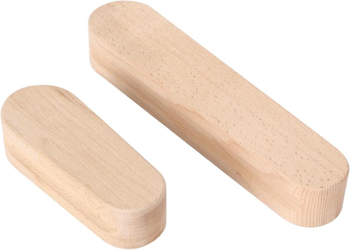 Kleermakers Clapper - Stoffen Drukker - Strijken Stoffen - Beukenhout Materiaal - 2 Stuks - Niet gespecificeerd