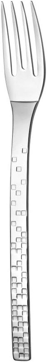 Tafelvorken - Dinertafels - Eettafel Decoratie - Grafisch Glittereffect - 12 stuks - Zilver