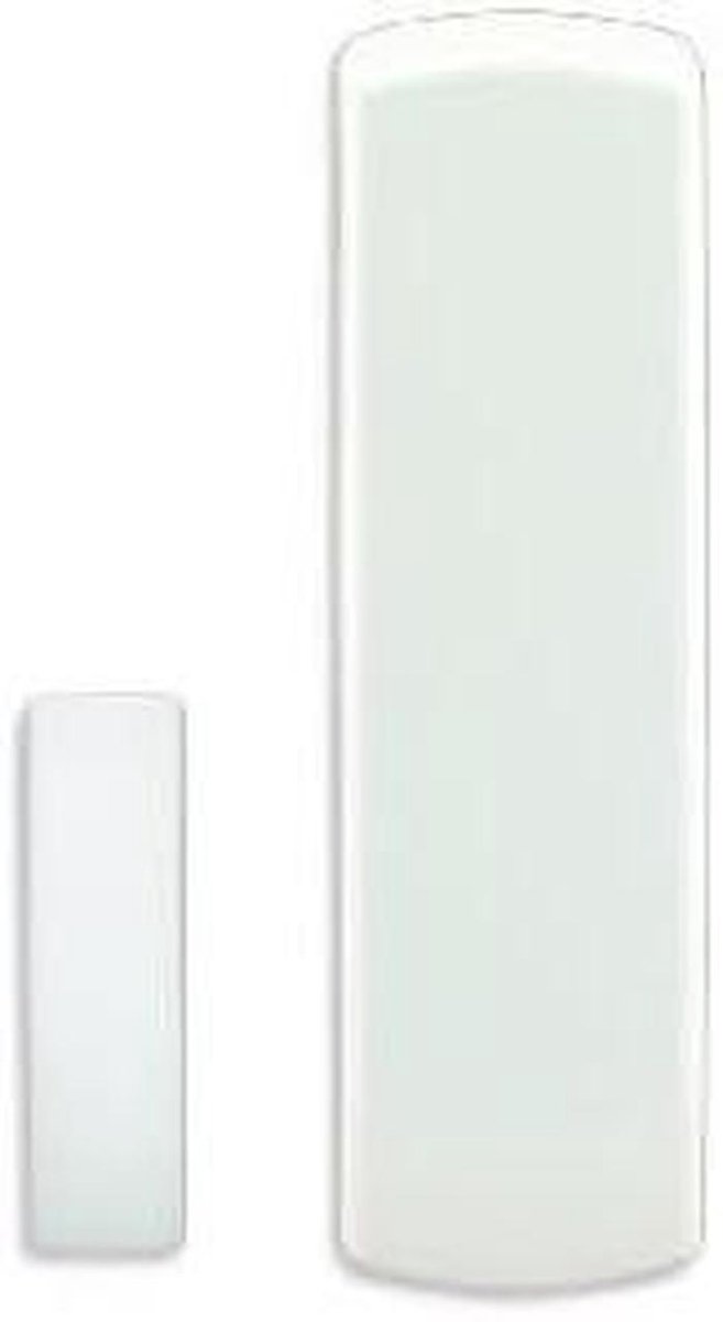 Magneetcontact - Deurcontact Raamcontact - Beveiliging Huis - Twee Draadloze Kanalen - 868 MHz - Wit
