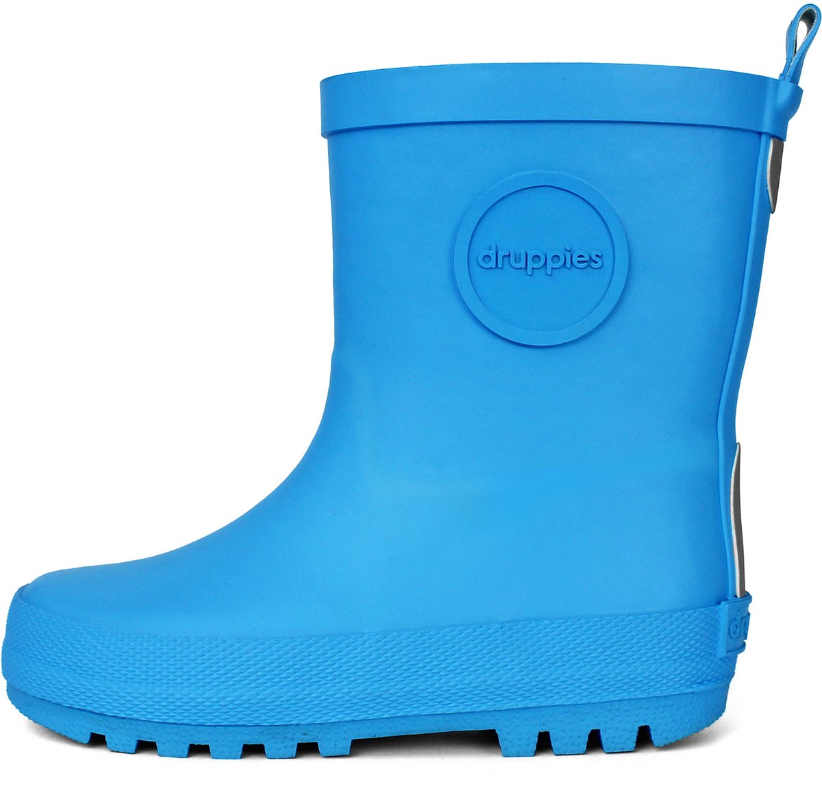 Druppies Regenlaarzen Kinderen - Blauwe Rubber Laarzen - Meisjes - Jongens - Adventure Boot - Maat 33