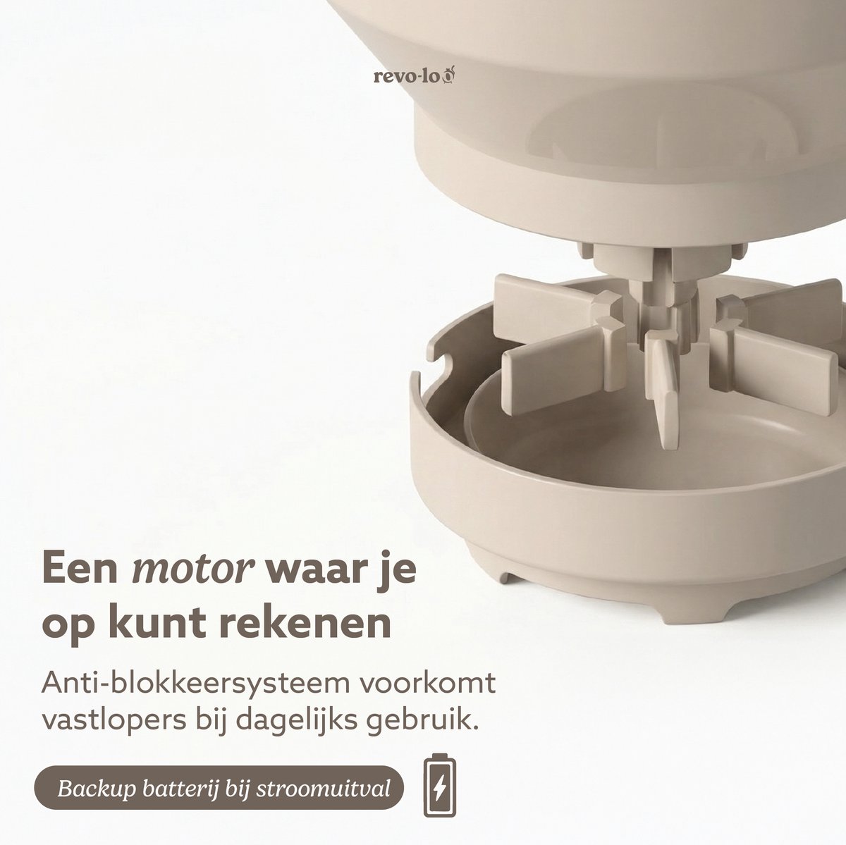The Brosmen Revo-loo Serve Automatische Voerbak Kat 3.2L RFID - afbeelding 3