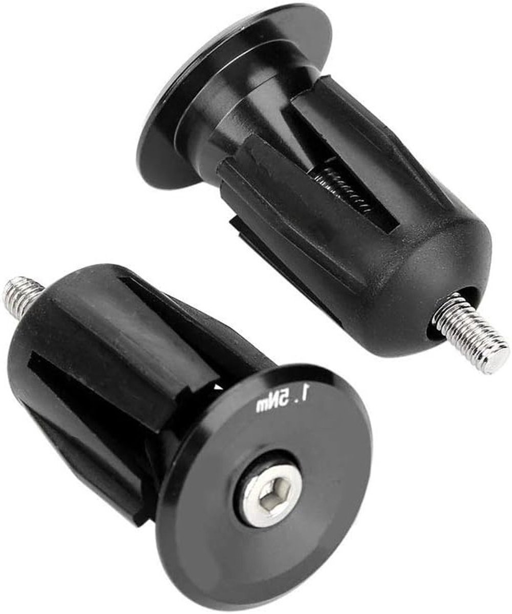 Fietshandlebar Einddoppen van Aluminium Legering, Fiets Grips voor Verbeterde Grip en Comfort