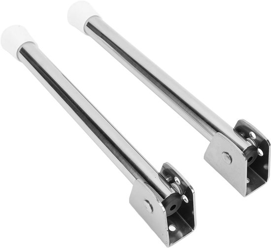 Bootbank Steunpoot - Schommel RVS - Verbeterde Stabiliteit - Swing Ontwerp - 13 inch - Zilver — afbeelding 4