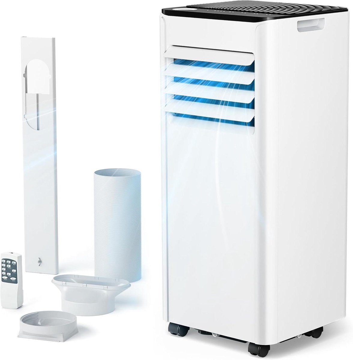 Mobiele Airco - Verkoeler - Ruimte Koelen - 4-in-1 Functie - Tot 20m² - Wit