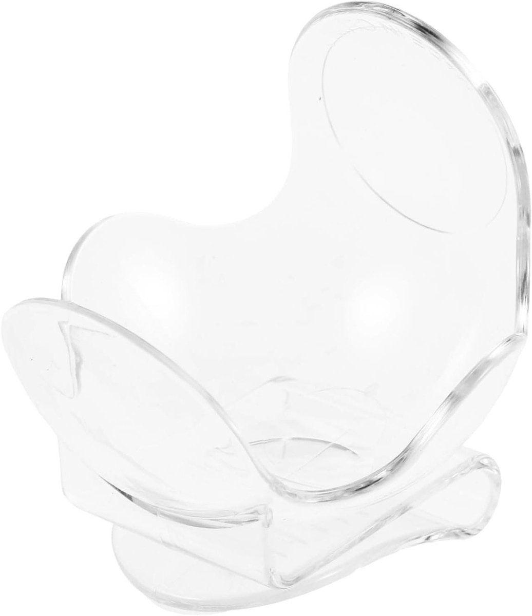 Tennisbal Houder - Tennisclip Balhouder - Tennisbaan Markeren - Voorkomt Bal Rol - 6.60X6.50X6.50CM - Transparant