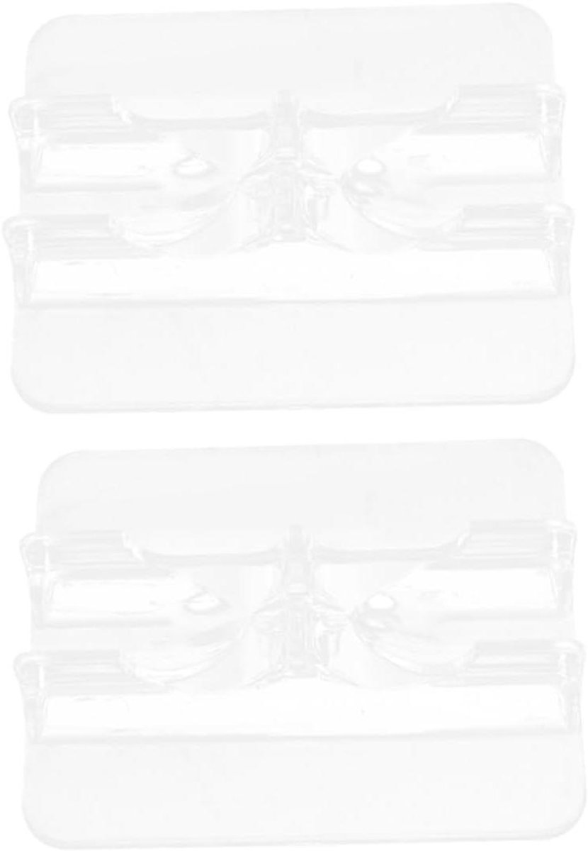Schaatsen Display - Schoenenrek Stand - Thuis Opslag - Stabiele Houder - 12 cm - Transparant