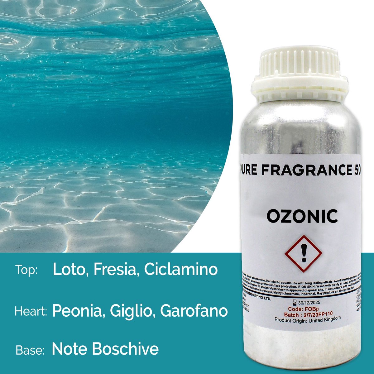 Ozonic Pure Geurolie - 500 ml