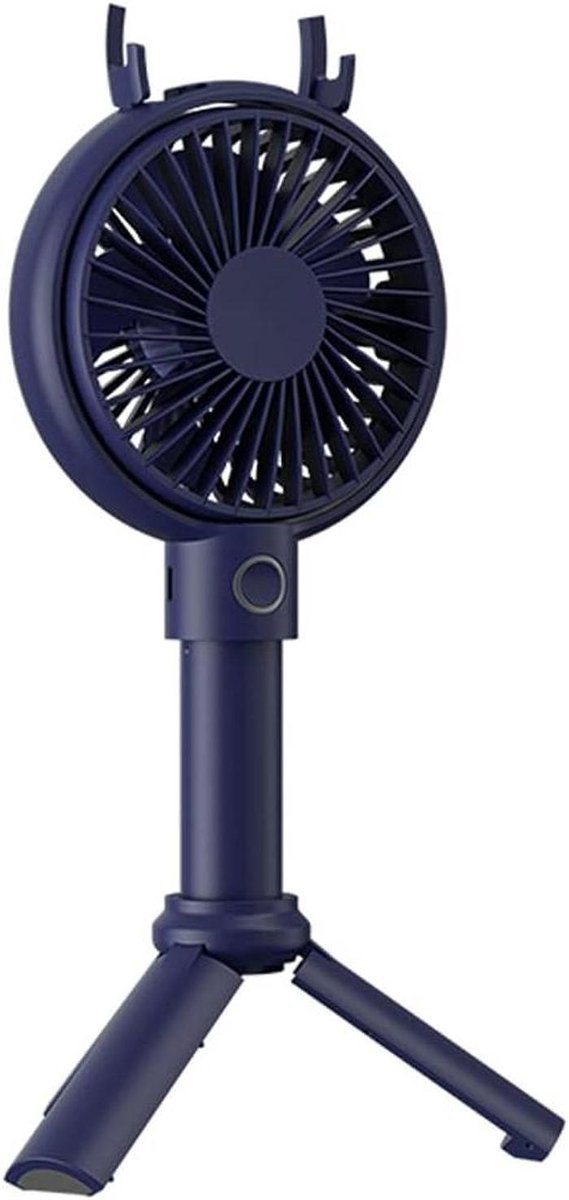 Mini Ventilator - Draagbare Fan - Bureau Koeling - Verborgen Statief - 200x102x39 mm - A