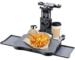 Auto Achterbank Tafel - Dienblad Auto - Eten en Werken - Opvouwbaar en Verstelbaar