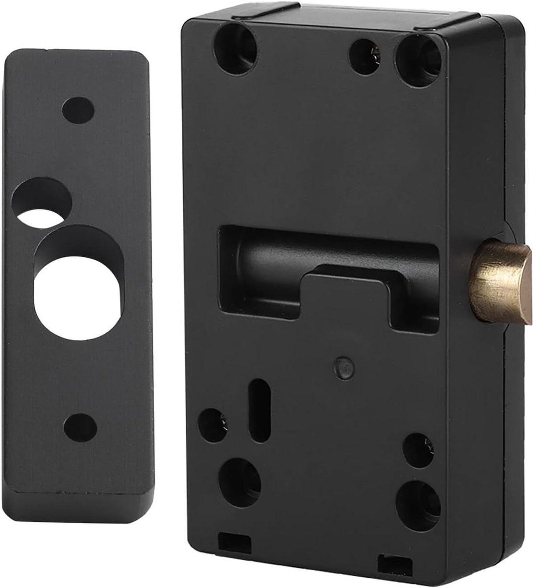 Intelligente Kastsloten - Slimme Ladeslot - Veilig Huis - Meerdere Gebruikers - 7.98 x 6.99 x 4.98 cm - Zwart