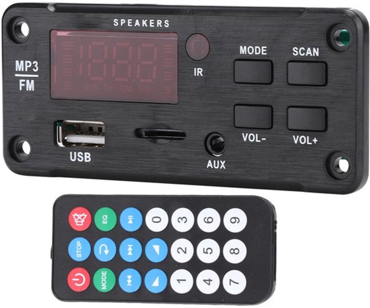 Allecto - Bluetooth MP3-decoderingsbord - Draadloze Bluetooth-module