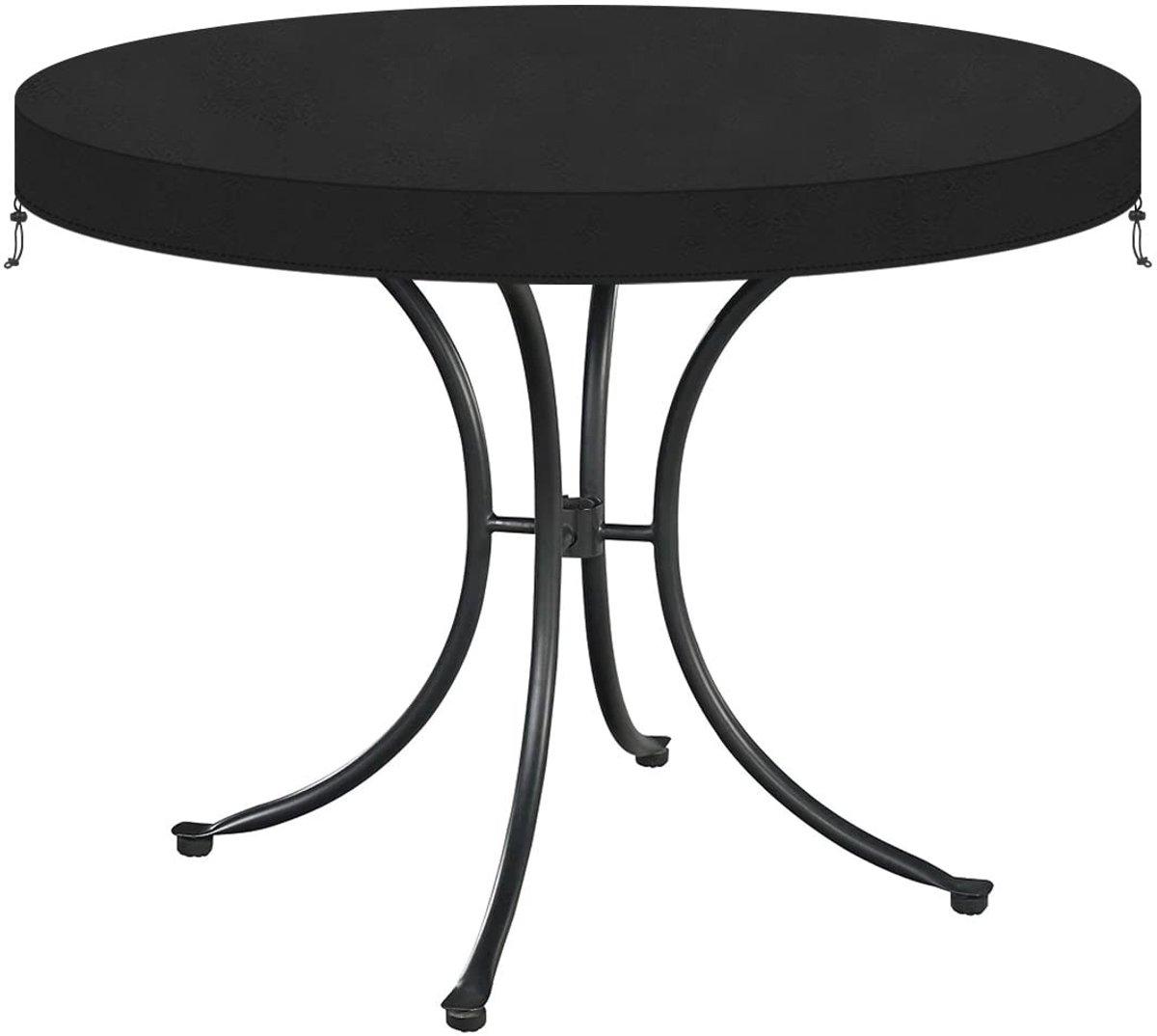 SOUQONE- Beschermhoes Ronde Tafel Waterdicht - Afdekhoes - Hoogwaardig Oxford-Weefsel - Ø 62 x 10 cm - Winddicht - Scheurvast - Tuinmeubelhoes