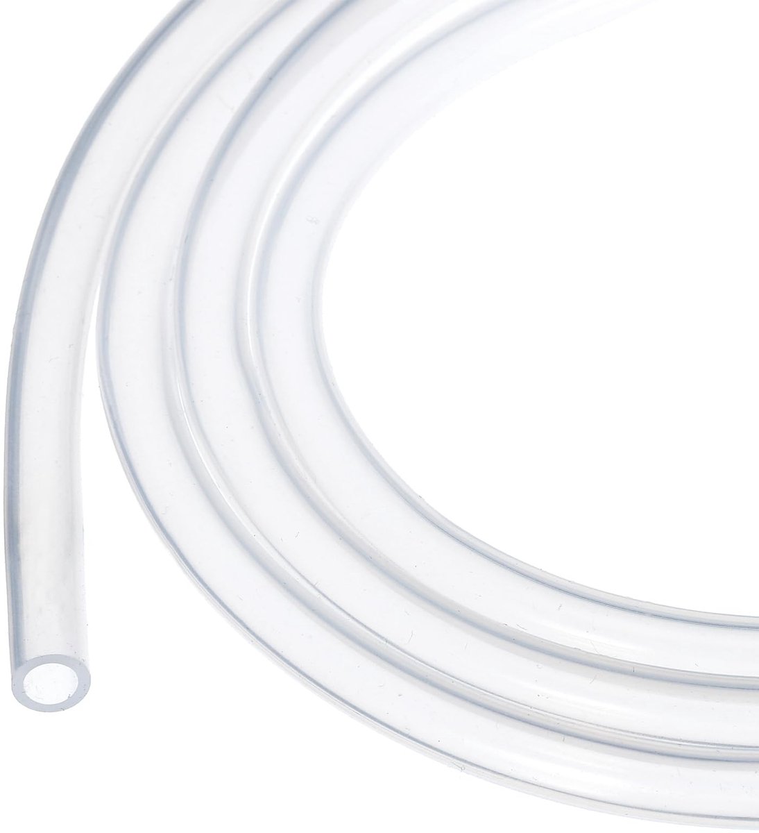 Dailygoods- Siliconen Slang Voedselveilig - 6 mm ID x 8 mm OD - 1 Meter Condensslang - Flexibel - Drukbestendig - Levensmiddelenbestendig