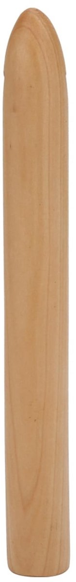 Dailygoods- Houten Haakhaak 30 mm - Lichtgewicht - Duurzaam - Multifunctioneel - Glad Lichaam - Geschikt voor Weven - Haaknaald