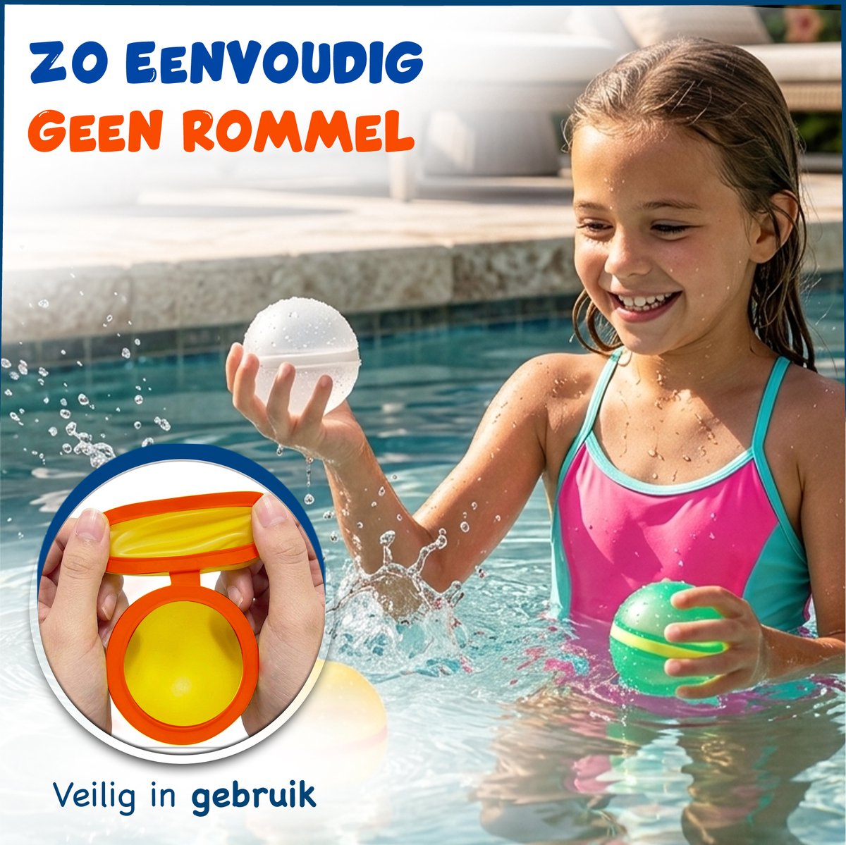 FEMUR Waterballonnen - 10 stuks - Zelfsluitend & Hervulbaar Waterspeelgoed - TikTok - Herbruikbaar - Magnetisch — afbeelding 8