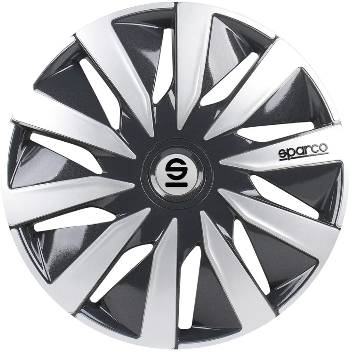 Sparco - Wieldoppen - Velgen - Lazio - 15 inch - Grijs/Zilver