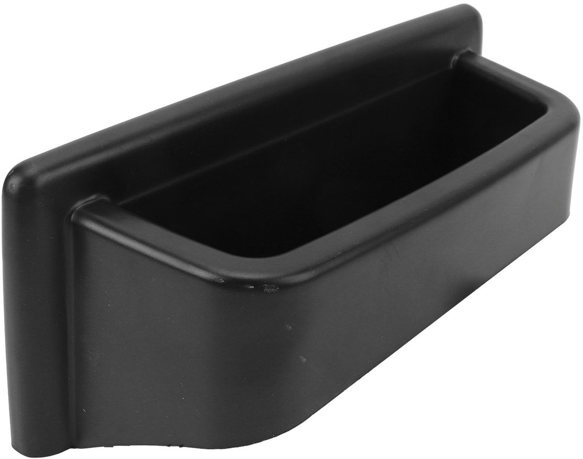 Dailygoods- Opbergbox Achter Scherm - Opbergdoos - Auto Accessoires - Ruimte-uitbreiding - Duurzaam ABS - Antislip Rubber Pad - Opbergtray