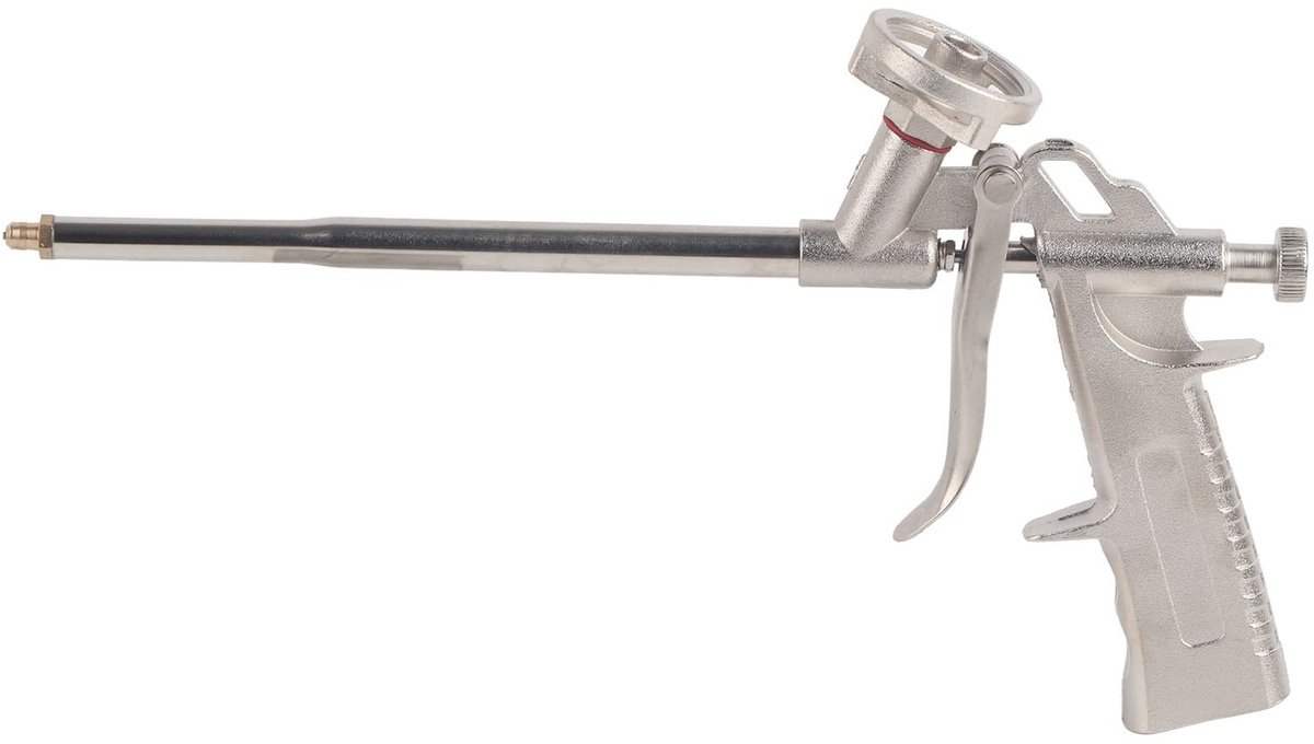 Dailygoods - Expandable Foam Gun - Aluminium Spray Gun - Ideaal voor Isolatie - Perfect voor Sealing - Gebruiksvriendelijk - Geschikt voor Thuisgebrui