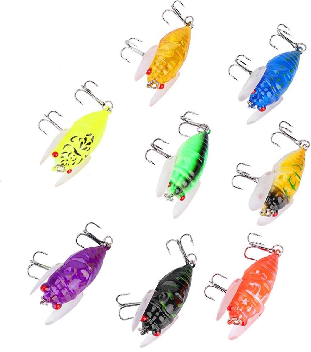 Dailygoods- Vishaak 5cm/6g - Kunstaas - Vissaas - Vissaasjes - Visaccessoires - Hoogwaardig kunststof - Visaas
