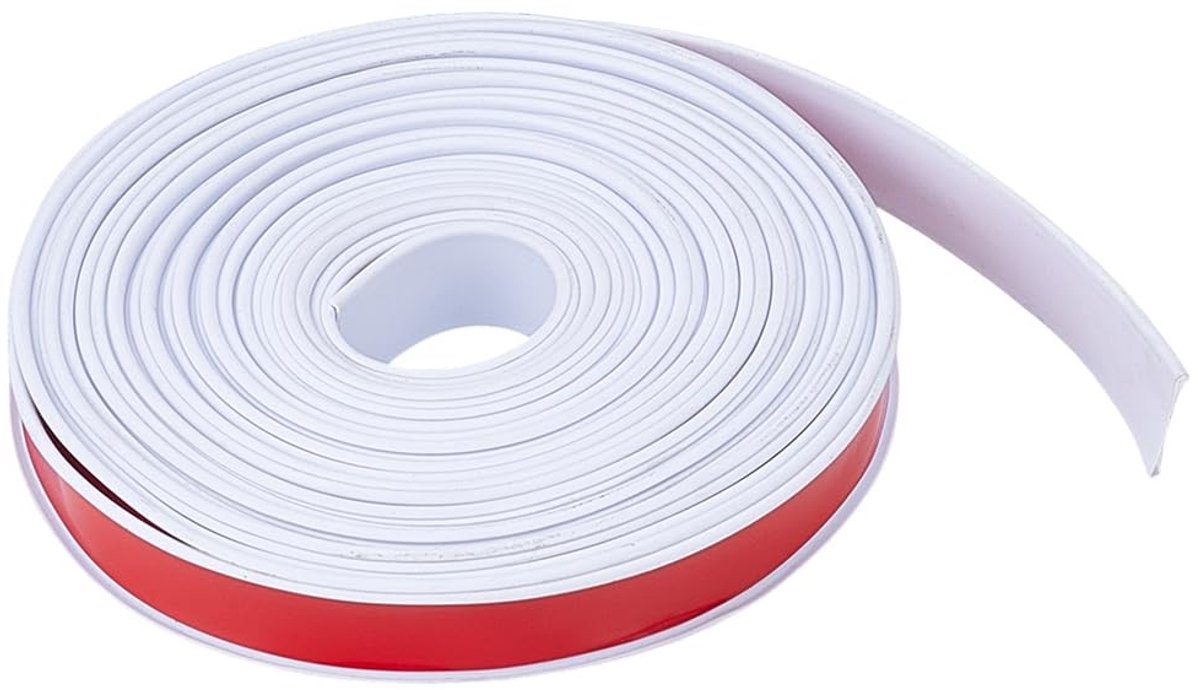 Dailygoods- Randafwerking 19 mm - Zelfklevende Rubber Randbeschermer - Flexibele U-Kanaalrandbeschermer - Meubelbescherming Katten - Duurzaam TPE Materiaal - Eenvoudig te Knippen en Vormen
