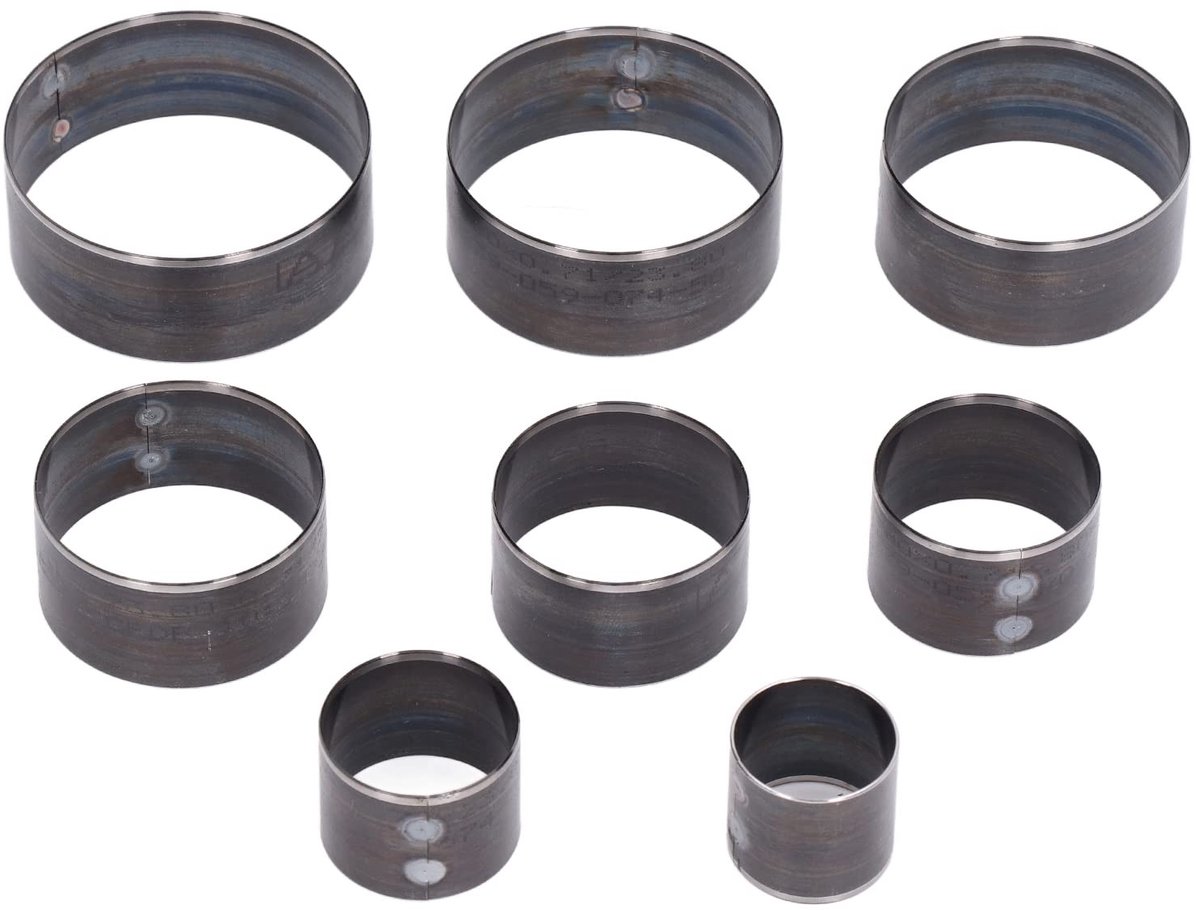 LAUZY- Perforator 8 Stuks - Lederen Snijset - Ronde Snijvorm 25-60 Mm - Hoogwaardig Gelegeerd Staal - Duurzaam - Lange Levensduur