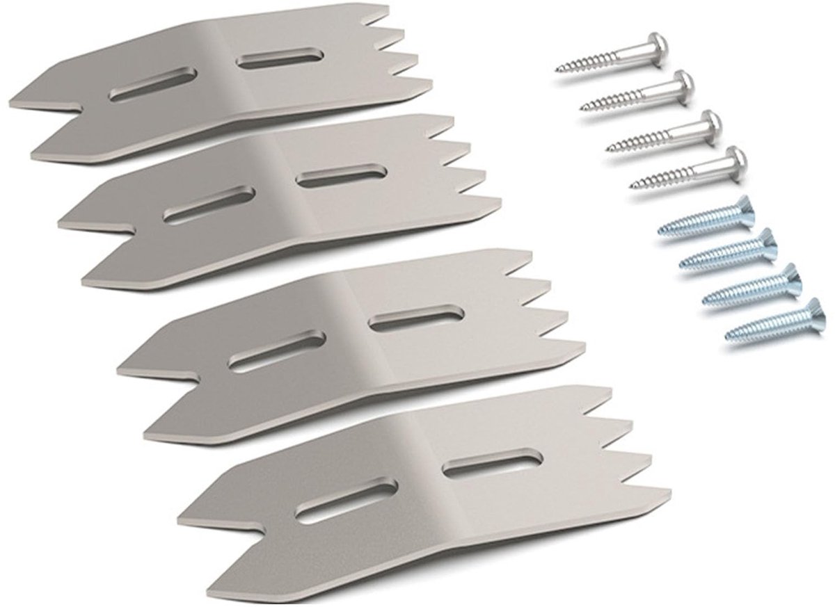 Dailygoods- Houtbewerkingsklem Set van 4 - Precisie Positionering - Aluminium Legering - Duurzaam - Schokbestendig - Eenvoudige Installatie - Klem