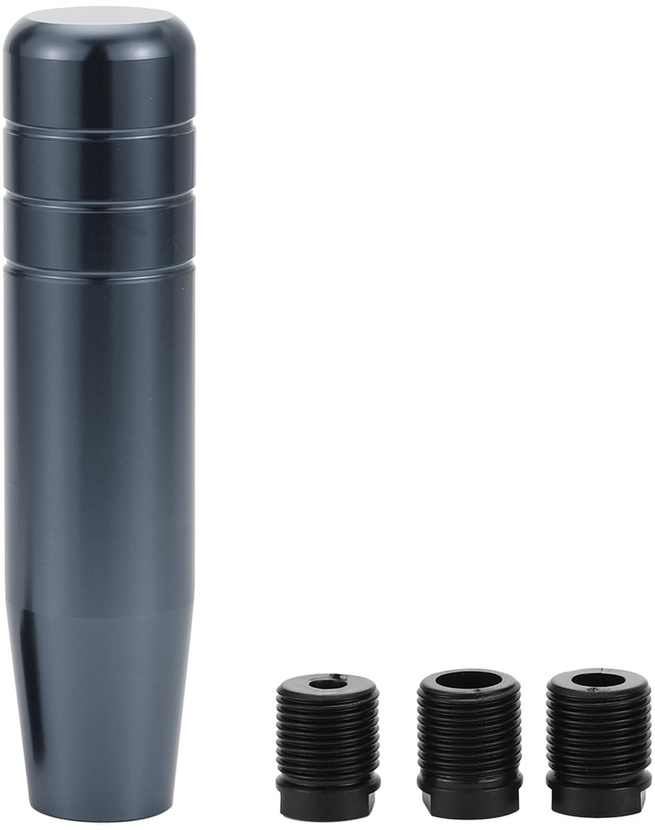 Dailygoods - Universele Versnellingspook 13cm met 3 Adapters voor Automatische en Handmatige Voertuigen