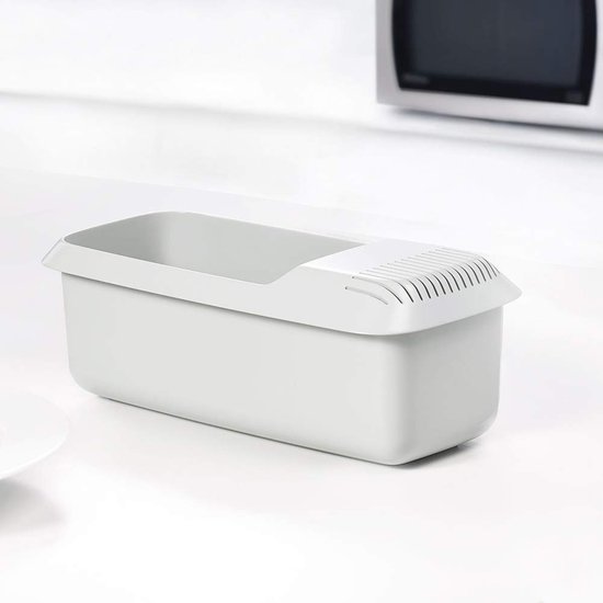 Dailygoods - Magnetron Pasta Fornuis - Spaghetti Drainer - Gemakkelijk Pasta Koken - Compact Formaat - Zeefsysteem - Geschikt voor Slaapzalen en Kantoren van Dailygoods — afbeelding 4