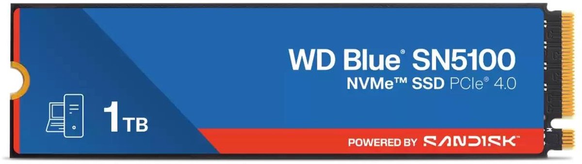 SanDisk Blue SN5100 NVMe, 1 TB SSD