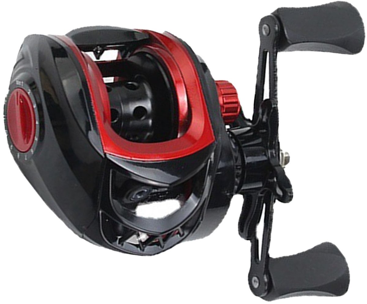 Dailygoods- Baitcasting-reel - Vismolen van Metaal - 7,2:1 Overbrengingsverhouding - 8 Kg Remkracht - Lange Werpspoel - Compact en gebruiksvriendelijk