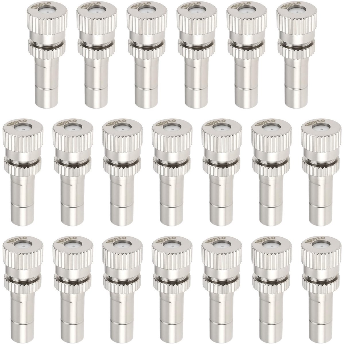 Dailygoods - Quick-Connect Atomiser Sprayer - 20 Stuks - 6mm - Efficiënte Besproeiing - Voor Tuinen en Kassen - Gemakkelijk te Gebruiken - Geschikt vo...