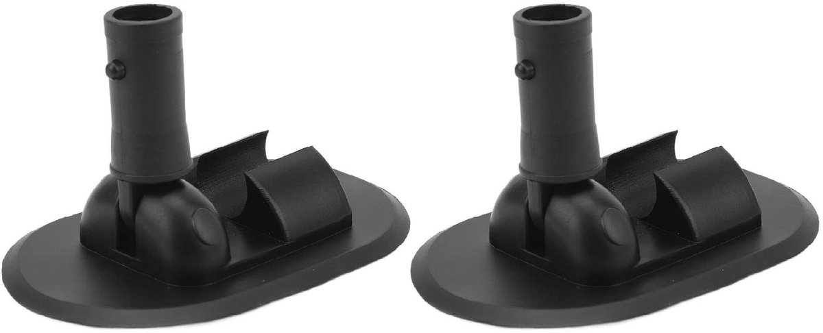 Dailygoods- Kajakbevestiging - 180 Graden Rotatie - 2 Stuks - PVC Tent Basis - Inflatable Boot - Duurzaam en Sterk - Tentbasis
