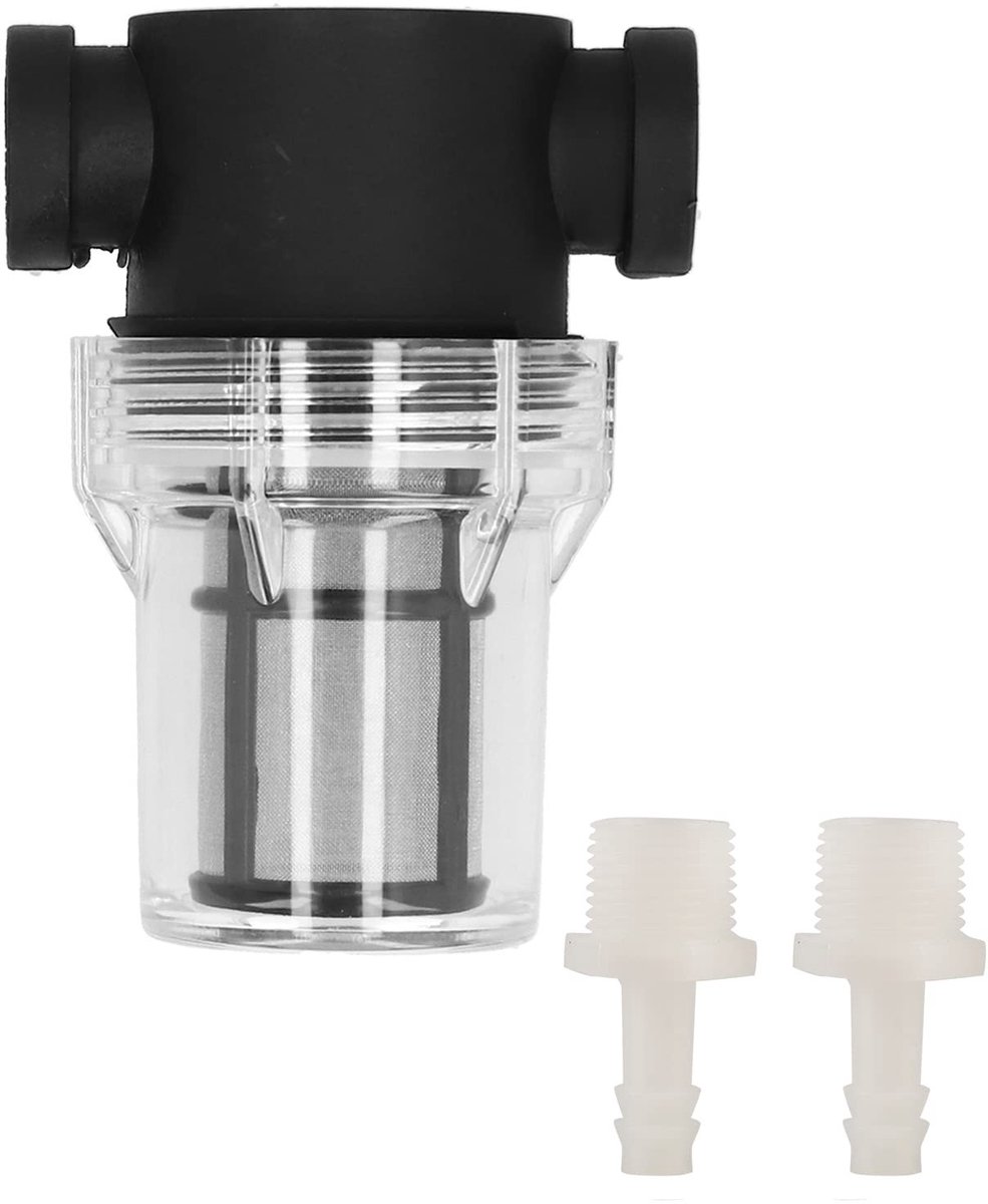 Dailygoods- Bierfilter 150 Micron - Inline Zeef - Water/Bier Filtering - Eenvoudig Schoonmaken - Zwaartekracht Voeding - 0,47in Slangpilaar - Brouwerijfilter