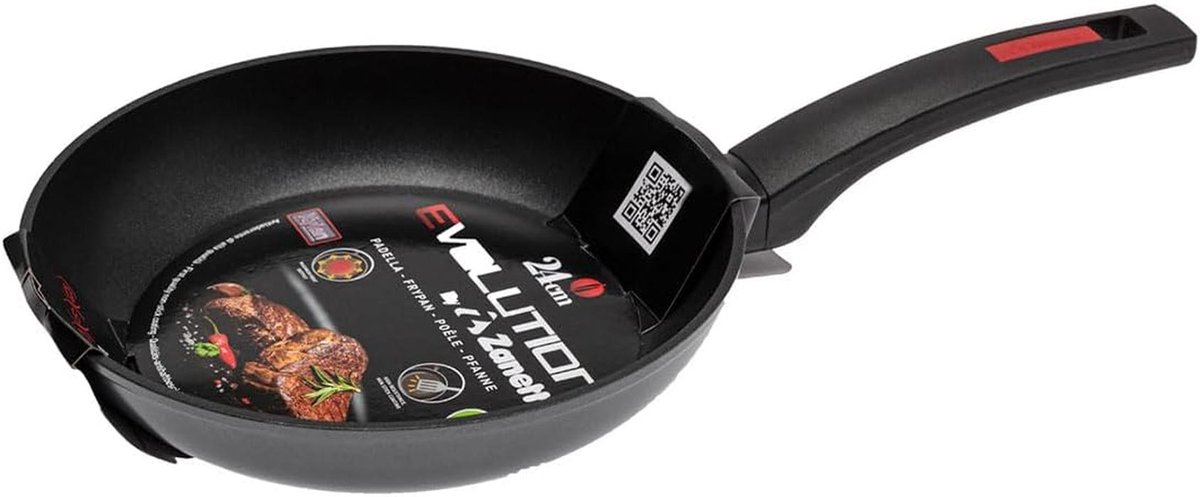 Koekenpan - Koekenpan - Dagelijks Koken - Non-stick Coating - 30 cm - Zwart