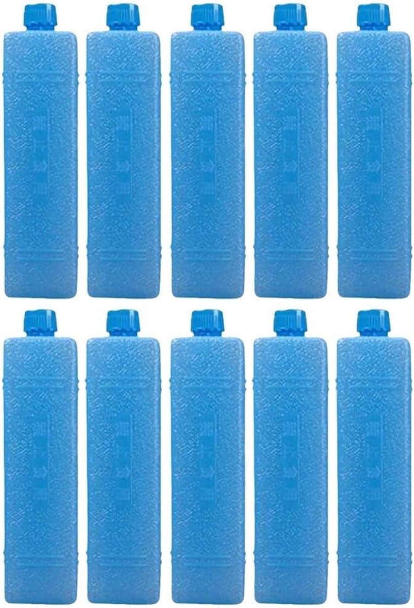 Vriezer Blokken - Herbruikbare Ice Packs - Koelen van Voedsel - Langdurige Koude - 10 Stuks - Blauw