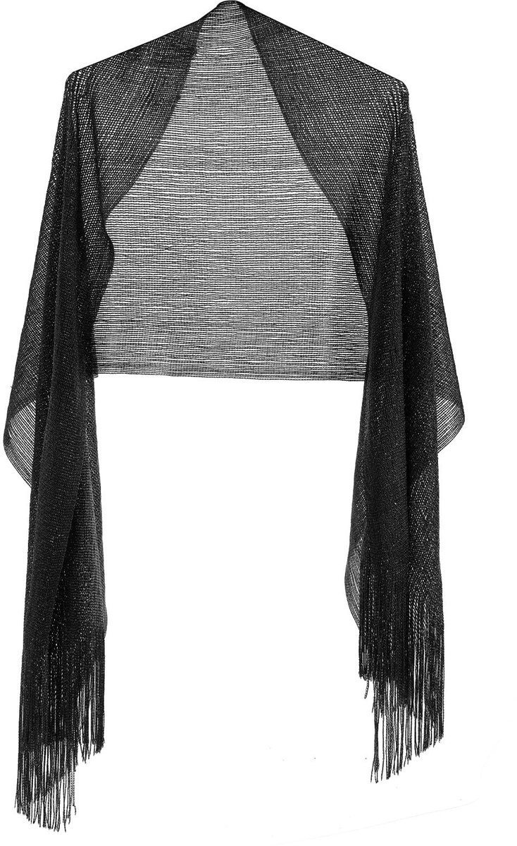 Metallic sjaal en omslagdoek - Damesaccessoire voor bruiloft en avondfeest