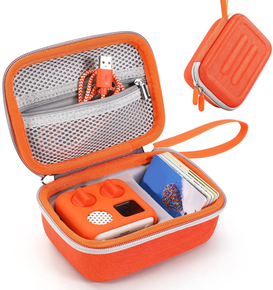 Dailygoods - EVA Opbergtas voor Yoto Mini, Oranje